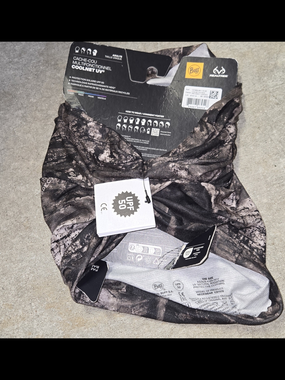 Buff Multifunctional Neck Gaiter - Camouflage